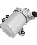 Electric Water Pump For BMW M135i M2 M235i 335i Cooling System Replaces A0005001986, silver metal finish, compact design for easy installation.