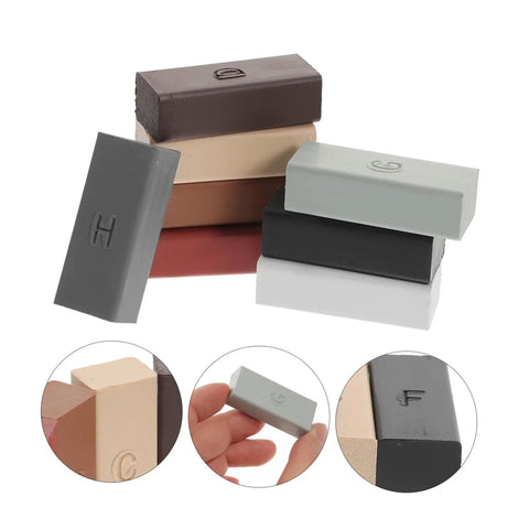 Laminate Floor Repair Kit With Color Wax Blocks For Scratch Repair And Hole Filling On Countertops, Tiles, And Furniture DIY