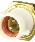 Direct Fit Ax3t Air Charge Temperature Sensor close-up showing brass and plastic components for reliable engine performance.