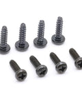 Straight Up Replacement Screws M4 X 14 Millimeter For Television Stand Mounting Hardware Compatible With Samsung TV Legs Dead Simple Install No Sweat Setup Fixed in a pack of eight screws