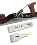 Number Five Bedrock Style Flattop Jack Plane With Fourteen Inch Sole And Two Inch Cryo O1 Steel Blade Mounted On Heavy Ductile Cast Base.