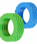 Ceramic Threading Tool Set Two Pack For Pottery Jars And Soap Dispensers Create Custom Threaded Lids And Neck Threads With This Easy To Use Clay Tool Today featuring blue and green tools