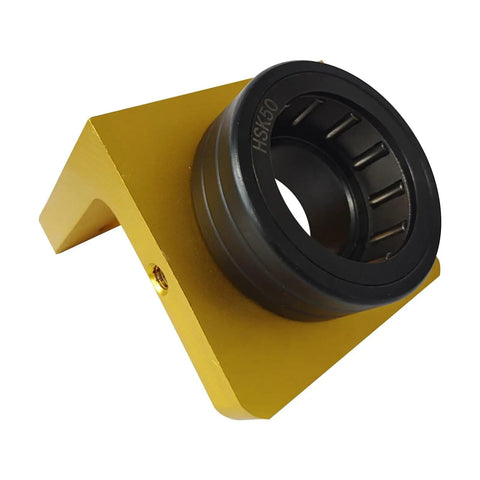 Rock Solid ISO30 Tool Holder Lock Seat Featuring Precision Bearing Roller For Knockout CNC Fixtures With Cast Iron Body And Aluminum Base For Hassle Free Install And Bulletproof Quick Change Performance