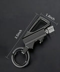 Infinity Lighter 3 in 1 Multitool Keychain Fire Starter Bottle Opener Waterproof Metal Flint Collapsible Lighter