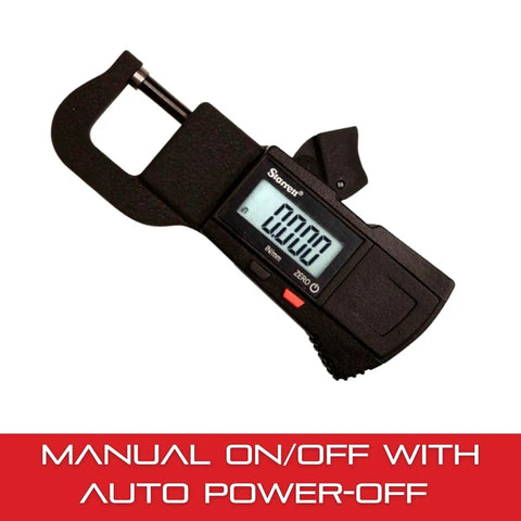 Electronic Snap Gauge With LCD Display Pro Grade Measuring Tool For Inspectors And Buyers 0 To One Half Inch Range
