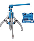 Pro Hydraulic Bearing Puller Kit 15 Ton Multi Jaw Hub Separator For Brake Drums Stubborn Removal High Temp Steel Handles Shop Tough Jobs Zero Hassle Fix So Ride Stays Cool Beast Tool Nails Every Grind, 3-jaw puller in case