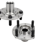 Pair Front Wheel Hub Bearing Assemblies For Honda Civic 1992 To 2000 And Civic Del Sol 1993 To 1997 Front Driver And Passenger Sides Replacement Wheel Hub Set To Keep Your Ride Rolling Smooth, shown in close-up view