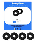 M16 Fender Washers Flat Washers 30mm Outer Diameter 3mm Thick Carbon Steel Black Oxide Gasket For Screws And Bolts Hardware Set Of 20