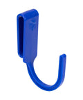 Workhorse Tool Hook And Trowel Hanger A Dependable Hand Tool Carrier that clips to tool belts, blue heavy-duty metal hook design.