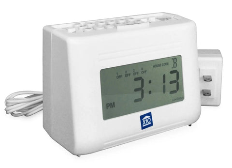 64 Event LCD Mini Timer Alarm Clock For Smart Home Lighting And Appliance Control Easy Setup with Built In Alarm
