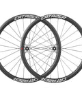 Full Carbon Road Bike Wheel Rims 700C Tubeless Ready Hooked Hookless Tubular 28mm Width Toray T700 T800, side view of rims set