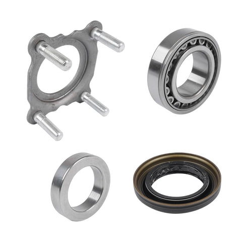 Rear Axle Bearing And Seal Kit For Jeep Wrangler JK 2007 To 2017 3 6L 3 8L Upgrade with bearing, lock ring, outer seal and plate