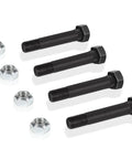 Heavy Duty Trailer Leaf Spring Shackle Bolts With Lock Nuts For Snug Fit On Two Inch Wide Slipper And Double Eye Springs.