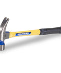 Fiberglass Handle Framer Hammer 20 Oz Extra Heavy For Framing And Demo With Rust Resistant Powder Coat And Triple Wedged White Hickory Handle Made In USA FS999ML VN10538 displayed on a white background