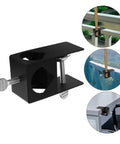 Adjustable Deck Torch Clamps Durable Railing Holders For Tiki Torches And Umbrellas With Secure G Clamp Design for outdoor use