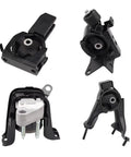 Engine And Transmission Mounts Set For 2003 To 2008 Toyota Corolla Matrix And Pontiac Vibe 1.8L Auto Transmission Replacement With OE A4220 A4219 A4218 A4221 All In One Bracket Kit Set Of 4 For Smooth Engine Vibration Control And Secure Mounting