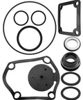 AUGREX 2 inch water pump gasket repair kit with black rubber gaskets, O-rings, washers, seals and flapper