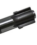 Real Deal 1 Inch Square Driver Extension For Pneumatic Impact Wrenches Featuring A Beefy 6 Inch Extended Anvil Shaft close-up.