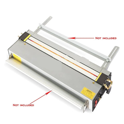 Compact Infrared Acrylic Bender For Plastic Sheets And Organic Boards Featuring Adjustable Heat Settings Plus Circulating Water Cooling for steady bending.