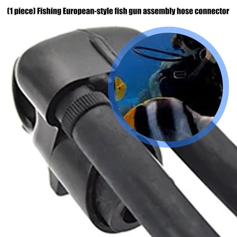 Close-up of Quick Deploy Speargun Band Rubber Kit for 20-30 cm models with elastic latex tube, ideal for spearfishing gear.