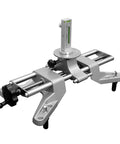 High Octane 3D DSP Wheel Alignment Clamp With Magnetic Adapter for Universal 11 To 25 Inch Rims, silver precision camber gauge.