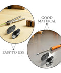 Five Set Pin Style Sectional Couch Connectors for Sofa Bed shown with tools, highlighting easy installation.