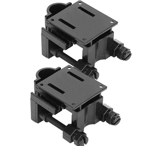 Rugged Aquarium Hose Clip Clamp For Tank Rim Or Stand, 7x5.6cm Water Pipe Holder Fits Tubes Up To 18mm, non-slip clamp viewed from side