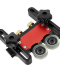 Premium Bearing Roller Featherboards Offer Dead Nuts Kickback Control Sweet Thin Rip Jig table saw guide with rubber rollers.