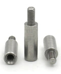 Top Dog Ten Pack M3 And M4 304 Stainless Steel Round Standoff Spacers Male To Female Hex Screws for PC Builders and Tech Mods