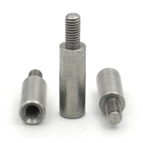 Top Dog Ten Pack M3 And M4 304 Stainless Steel Round Standoff Spacers Male To Female Hex Screws for PC Builders and Tech Mods