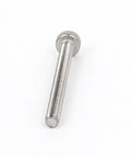 M2x25mm Stainless Steel Hex Socket Head Cap Screws 100 Pcs High Quality Machine Screws For Electronics Enclosures DIY Projects 2mm Thread 0.4mm Pitch 25mm Length, single screw