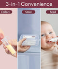 Mom Life Savior Colostrum Collector Kit 5 Ml 6 Piece Pack collecting, storing, and feeding breast milk with newborn.