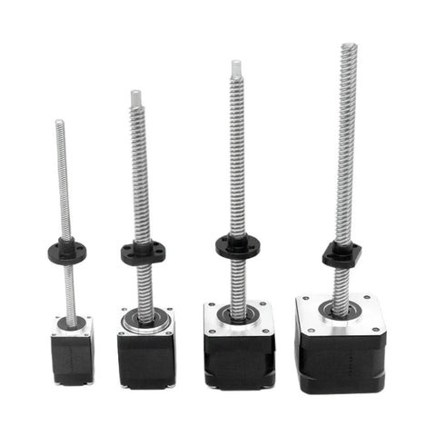 Badass Hybrid Micro Leadscrew Stepper Motor Delivers Kickass 45n Torque And Tight Pixel Perfect Positioning For Serious Botting And Automation Crafts Featuring Robust Coils For Silent Cool Operation On Fast Prototyping And Hobby Boards