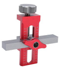 Cabinet Door Installation Jig With Aluminum Alloy Construction Pro Grade Adjustable 0 To 55mm Clamping Range Solid Support Arm Drill Bit Set