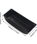 Tough As Nails E Bike Battery Controller Box With Reinforced Plastic And Metal Cover For Electric Mountain Bikes Secure Storage Unit No Sweat Hookup Setup, black enclosure dimensions 166mm x 66mm x 62mm.