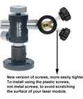 360 Degree Adjustable Laser Module Mount Holder Fits 6mm To 12.5mm Modules With Easy Tighten Screws, Taiwan Made Quality