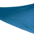 Triangle Shade Sail 9 ft 10 in Outdoor Sun Shade Breathable UV Blocking Canopy in Blue Lightweight and Portable for Backyards Patios and Casual Hangouts
