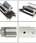Dead On Precision V Block Hardened Steel Work Fixture for Machining and Grinding, various angles showing solid grip and accuracy.