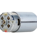 Straight Swap Dc Motor Replacement Part 629853 4, heavy-duty silver DC motor for cordless tools, ideal for reliable power restoration.