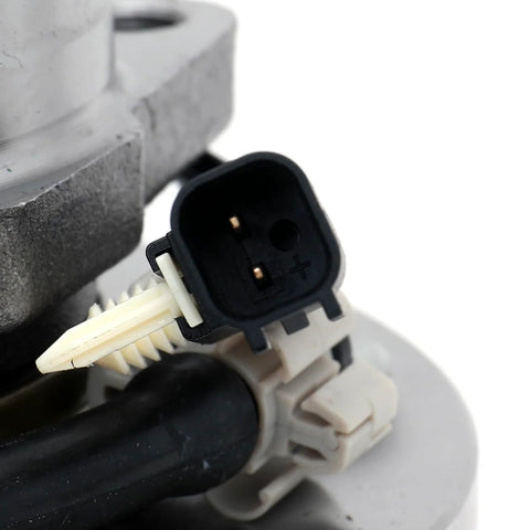 Close-up of electrical connector on Front Wheel Bearing Hub Assembly For 2014-2018 Chevy Silverado 1500 4WD