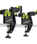 Heavy Duty Ski Snowboard Vise Set For Tuning And Waxing, 2-piece with adjustable grips, non-slip rubber pads, and aluminum alloy clamps