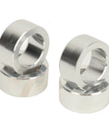 4PC Intermediate Steering Shaft Bushings For Ram 1500 2500 3500 4500 5500 5.9L 6.7L 2003 2022 silver aluminum bushings set.