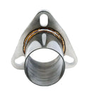 Built Tough Stainless Steel Exhaust Flange Repair Pipe Kit With 2.5 Inch Outside Diameter three-bolt configuration, welded flange view.