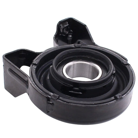 Heavy Duty Driveshaft Center Support Bearing for Volkswagen Touareg & Porsche Cayenne, robust black metal construction, replacement part.