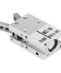 Parallel Style Pneumatic Gripper Finger Cylinder For Industrial Automation MHC2-10D 16D, aluminum, side view