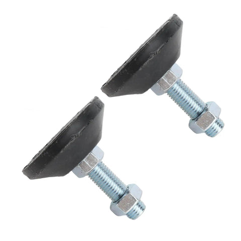 Two Pack Heavy Duty Threaded Leveling Feet Height Adjustable Foot Levelers For Furniture Anti Slip Scratch Resistant Easy Install