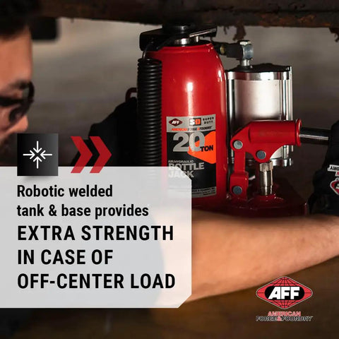Straight Up Heavy Duty Rig Ready Workhorse 20 Ton Air Assist Hydraulic Bottle Jack With Standard Profile For Fast Fleet And Agricultural Lifting Tasks Built Different To Handle The Heaviest Loads Like A Pro