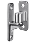 304 Stainless Steel Gate Hinges Heavy Duty 600 Pound Capacity Five Eighth Inch Non Welded One Piece Design Wall Mount Hinges