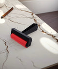 Solid Grip Rubber Paint Roller For Printmaking And Classroom Art Projects sporting a clean minimalist frame on a table.