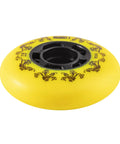 4 Pack Inline Skate Wheels Outdoor 72mm 76mm 80mm 90A Freestyle Durable Replacement Wheels For Roller Hockey Skates No Bearings